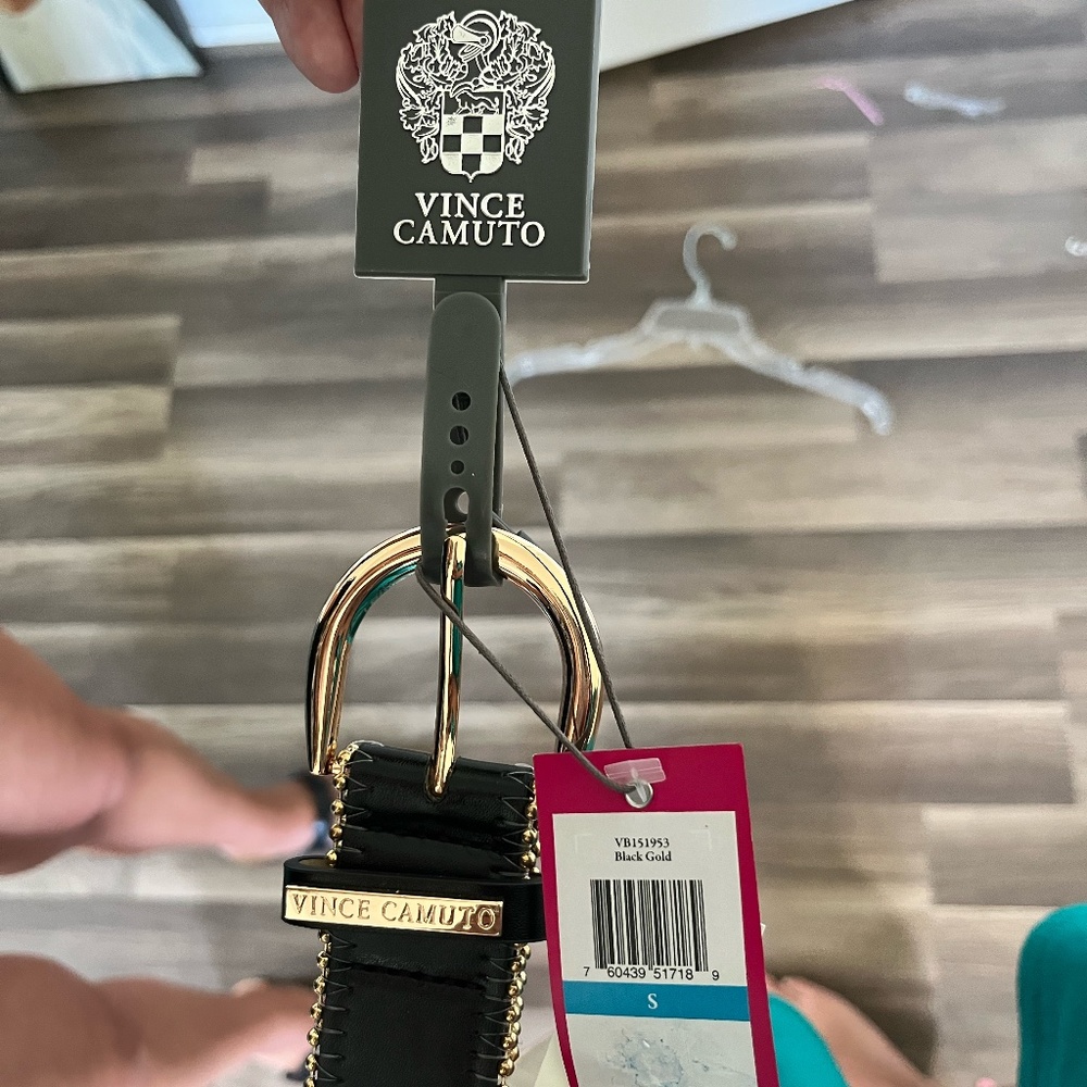 Vince Camuto Black Belt S